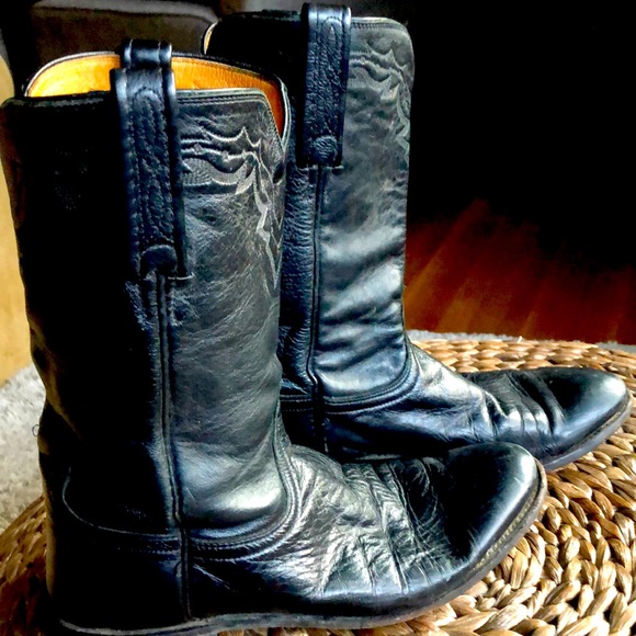 A beautiful, hand crafted leather Lucchese boots